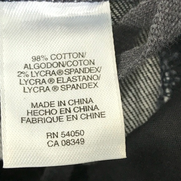 Jones New York Tapered Leg Jeans Size 16 Blue - Picture 7 of 8